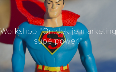 30/11/2016 – Workshop: Ontdek je marketing superpower!